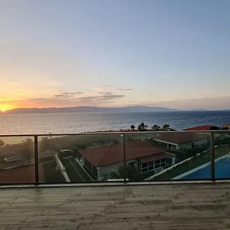 Romantic Sea And Chios View Flat