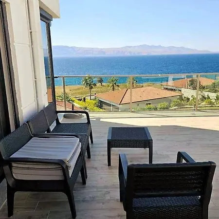 Romantic Sea And Chios View Flat Apartment